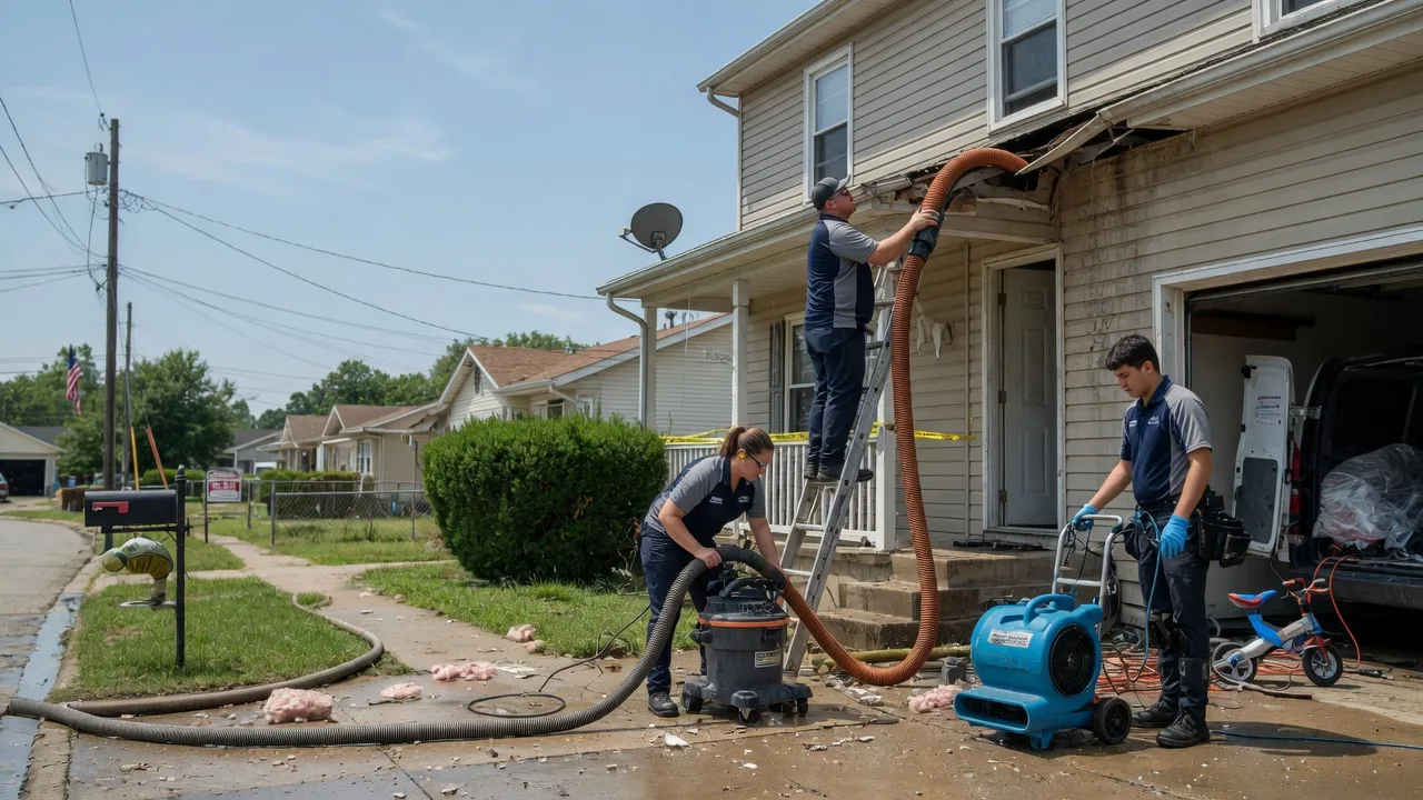 Water Damage Restoration in New Palestine, IN near me